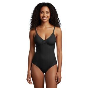 SKIMS Black Bodysuit Shapewear | Women Size S | Adjustable Straps, Slimming Fit